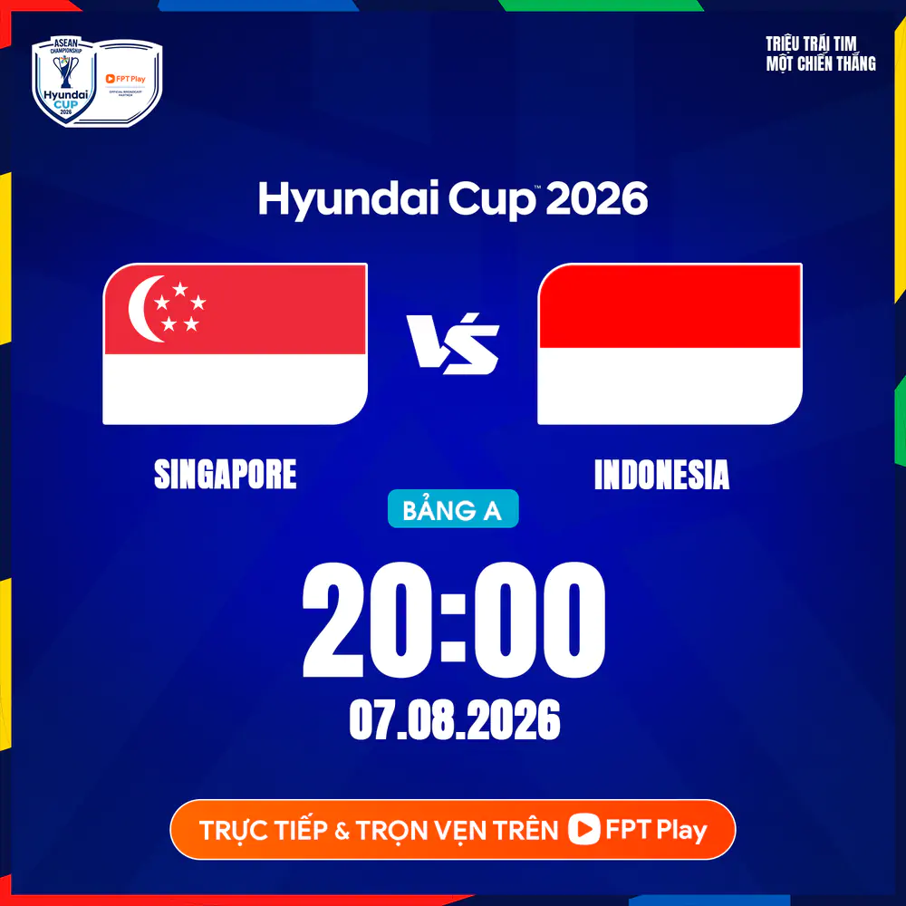 Singapore vs Indonesia: Khả năng Indo bị loại là rất lớn - Ảnh 2. Singapore vs Indonesia: Khả năng Indo bị loại là rất lớn - Ảnh 2.
