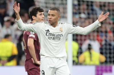 Mbappe returns to Real, ready for the big clash against Man City