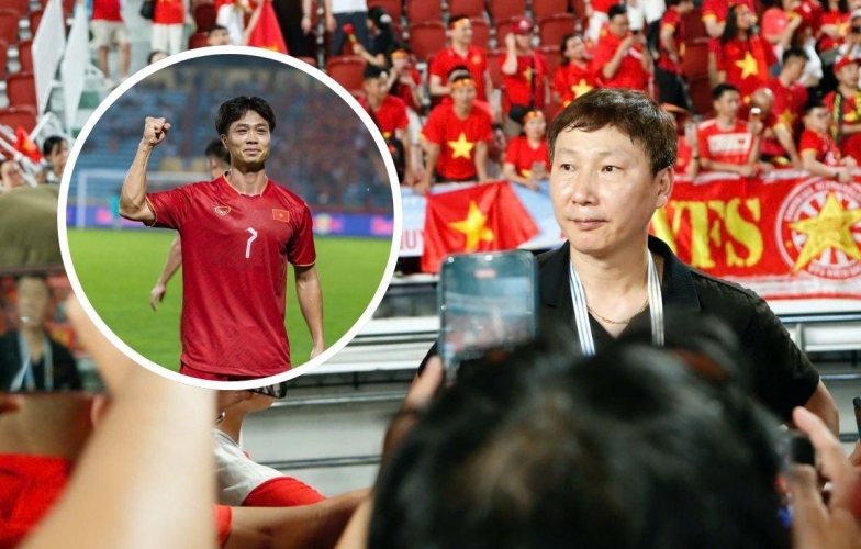 Coach Kim Sang Sik wants Vietnamese players to follow Công Phượng's example