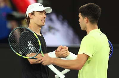 Tennis schedule for 27/1: The epic clash between Alcaraz and De Minaur
