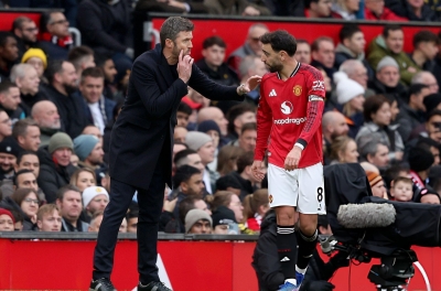 Manchester United's Coach Confirms Bruno Fernandes' Future