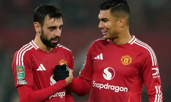 Chuyển nhượng MU 24/2: Chia tay cùng lúc Bruno và Casemiro?