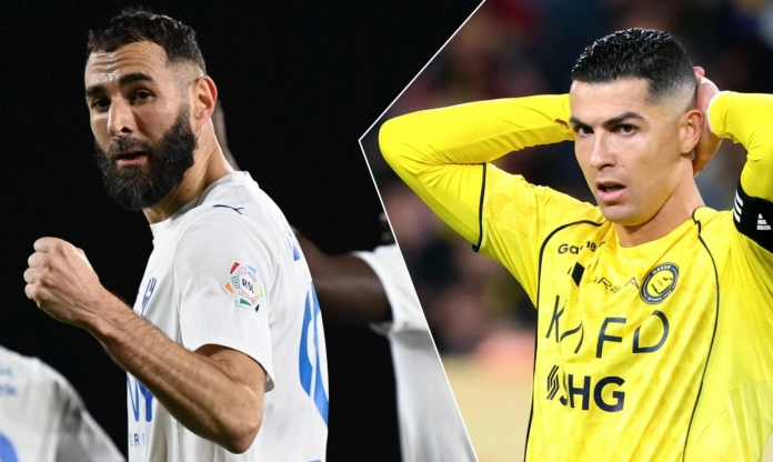 Vừa đến Al Hilal, Benzema lập tức trêu ngươi Ronaldo