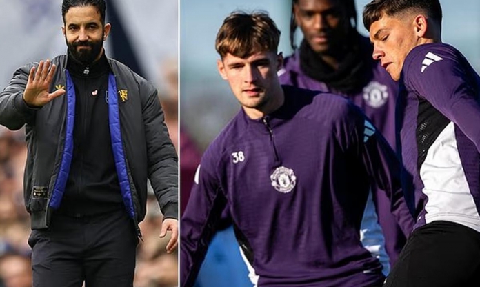 Amorim sẽ 'ném' các cầu thủ trẻ MU vào trận derby hoa hồng