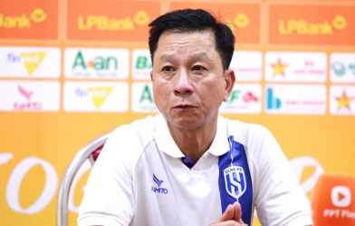 Coach Văn Sỹ Sơn directly pointed out the reason behind SLNA's 1-3 loss to Hà Nội