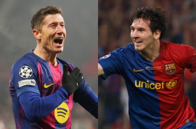 OFFICIAL: Lewandowski Equals Messi’s Record in the Champions League