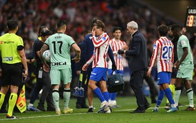 Atletico suffers setback before Arsenal match: Sleep lost due to Barrios
