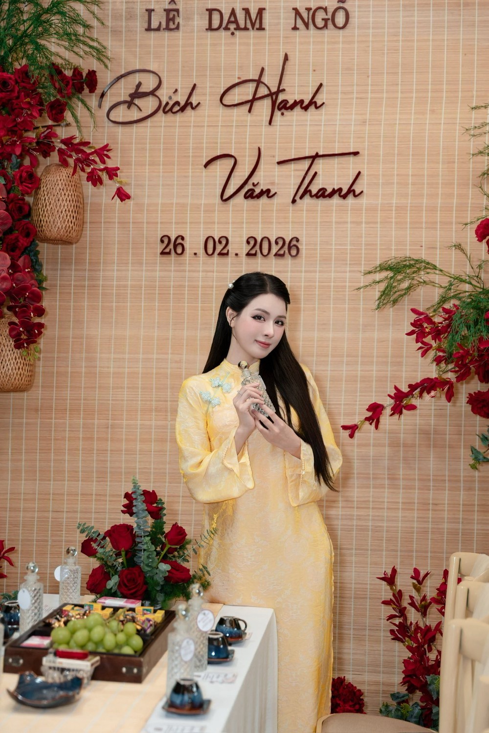 Văn Thanh tặng hot girl ‘gymer’ sắp cưới món quà đặc biệt trong lễ dạm ngõ - Ảnh 5.