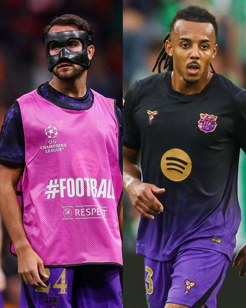 Barcelona mất cả hai hậu vệ trụ cột trước trận gặp PSG tại Champions League - Ảnh 1. Barcelona mất cả hai hậu vệ trụ cột trước trận gặp PSG tại Champions League - Ảnh 1.