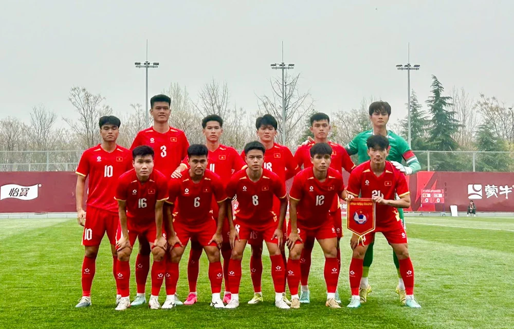 Giải giao hữu quốc tế CFA Team China 2026, U23 Việt Nam 1-1 U23 CHDCND Triều Tiên: Bài kiểm tra chất lượng - Ảnh 1.