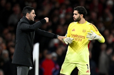 Arteta: 'My heart nearly stopped when Raya saved Arsenal'