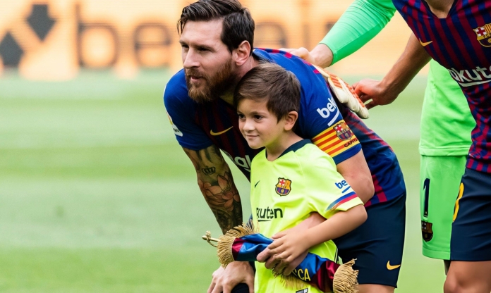 Messi định hướng con trai gia nhập Barcelona