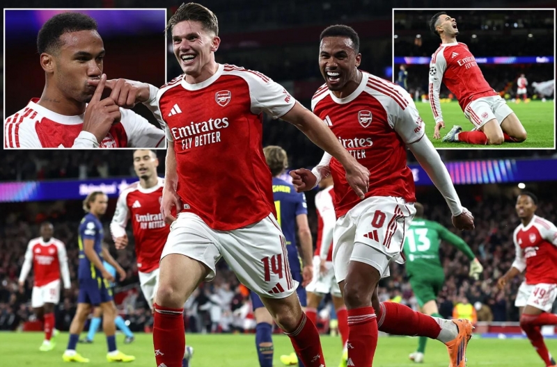 Arsenal achieves an unprecedented feat in the Champions League