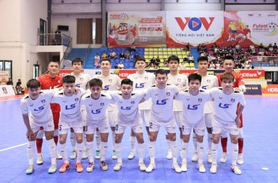 Determine the first-half champion team of the 2026 National Futsal Championship.