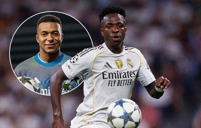 Vinicius is increasingly overshadowed by Mbappe