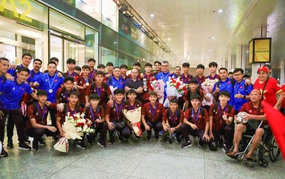 Vietnam U17 returns home, sets major goal for Asian championship