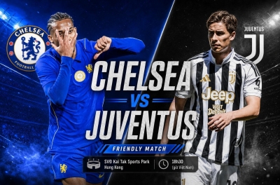 Link to watch live Chelsea vs Juventus, 18:30 today August 3rd