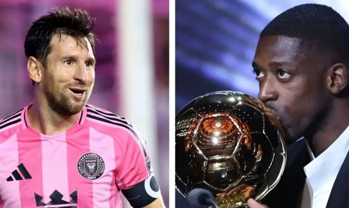 Messi có cử chỉ đáng kinh ngạc sau khi Demele giành Quả bóng Vàng