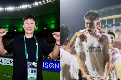 BREAKING: Coach Kim Sang Sik receives the most joyful news from an overseas Vietnamese striker from England.