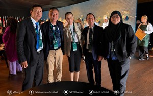 VFF President Tran Quoc Tuan attends the 2026 World Cup final at the invitation of FIFA