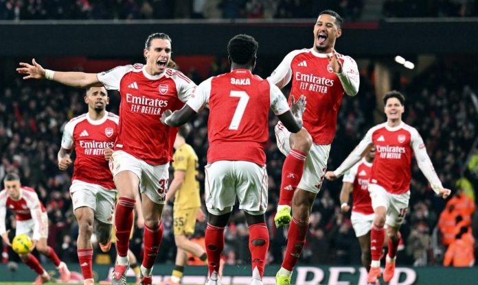 Arsenal nghẹt thở vào bán kết Cup Liên đoàn, hẹn đại chiến với Chelsea