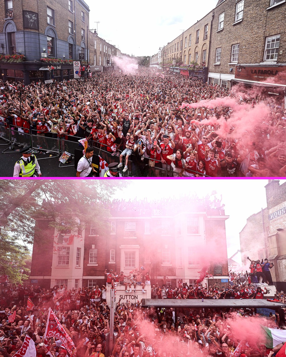 1 triệu người nhuộm đỏ London mừng Arsenal vô địch Ngoại hạng Anh - Ảnh 12.