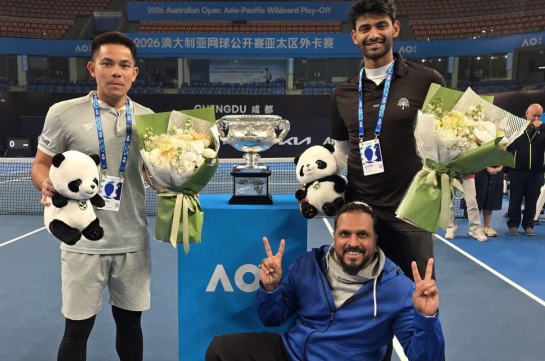 Thai tennis marks the second consecutive year with a player competing in a Grand Slam