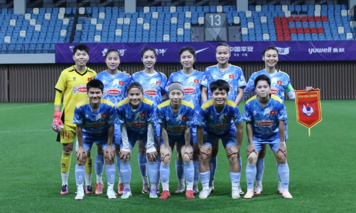 ĐT nữ Việt Nam thua đậm Trung Quốc 6 bàn