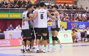 The volleyball team, likened to a 'miniature Vietnamese national team,' celebrated a resounding victory in the first tournament of 2026.
