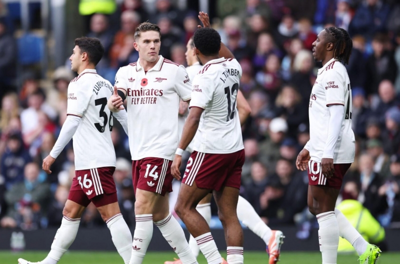 Arsenal sets a series of historic records after their victory over Burnley