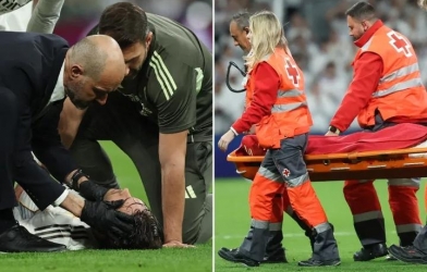 Real Madrid star suffers horrific injury