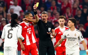 Real Madrid's history of not overcoming the referee