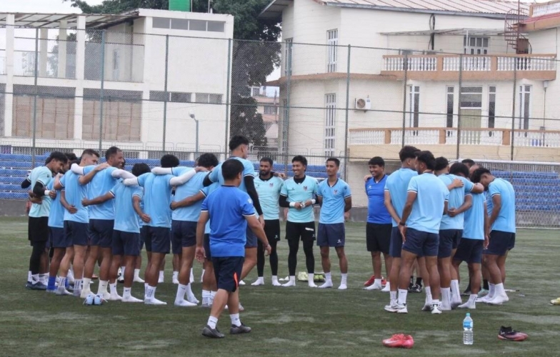 Nepal officially finalizes 23 players to face Vietnam national team