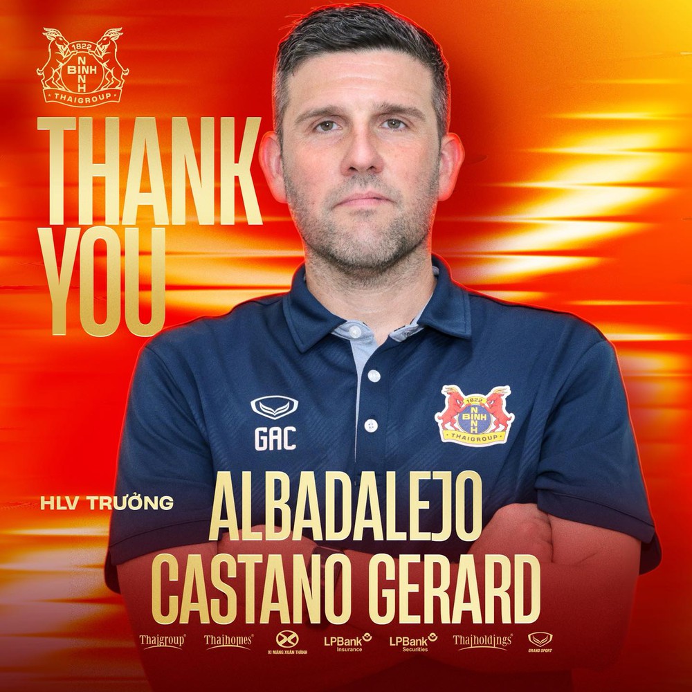 CLB Ninh Bình chia tay HLV Tây Ban Nha sau ba trận thua liên tiếp - Ảnh 1. CLB Ninh Bình chia tay HLV Tây Ban Nha sau ba trận thua liên tiếp - Ảnh 1.