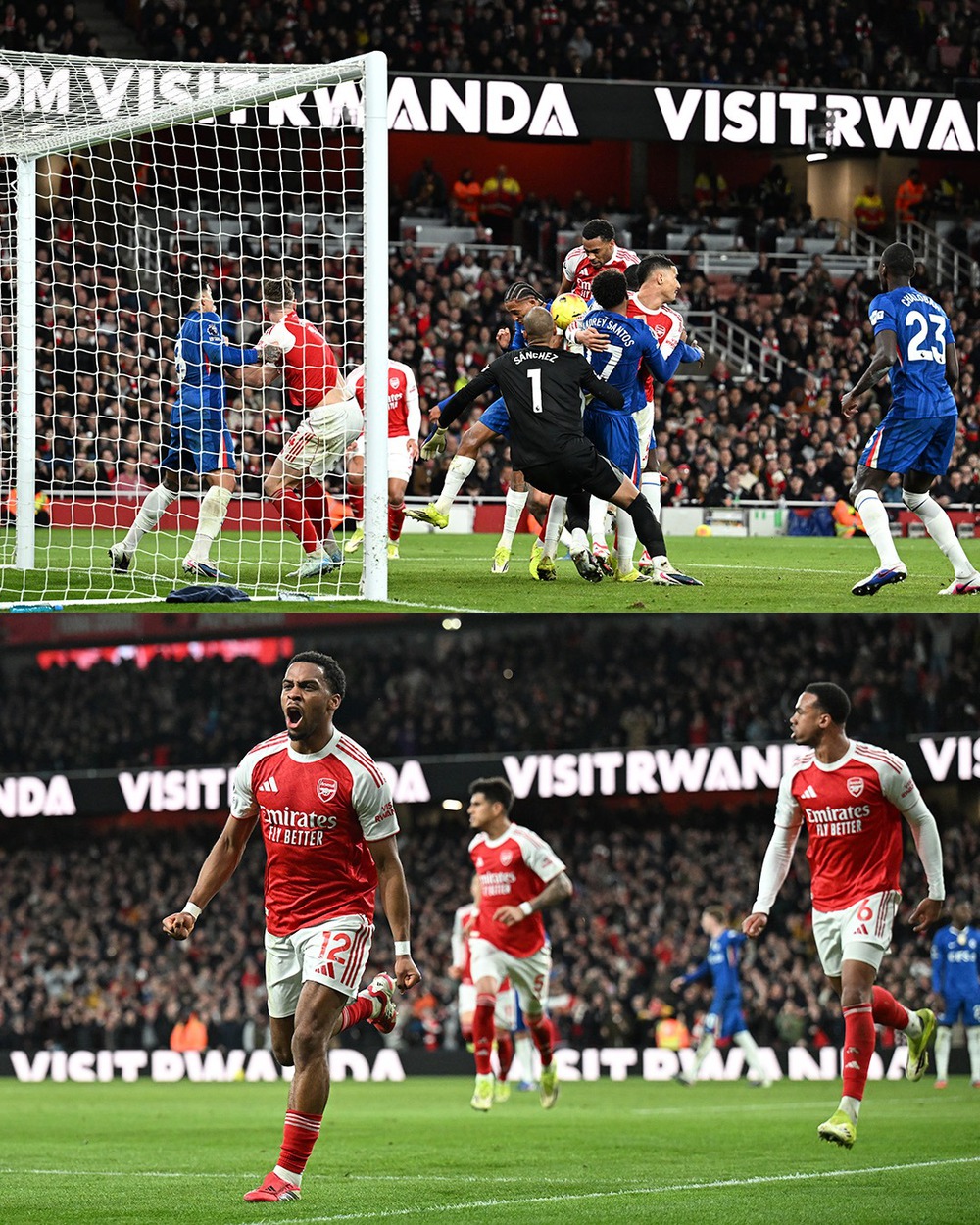 Những con số biết nói sau derby London khi Arsenal hạ Chelsea - Ảnh 1.