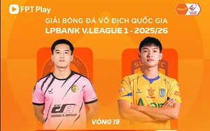 Live football streaming link for Dong A Thanh Hoa vs SLNA at 18:00 today, V-League round 19