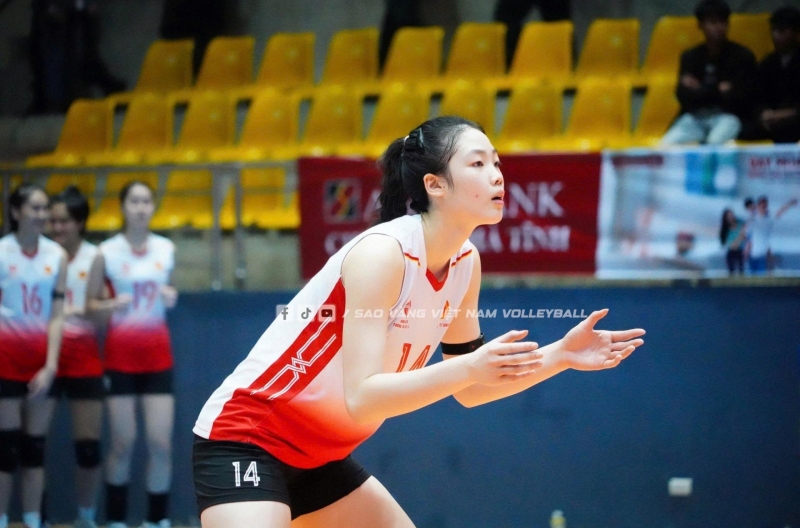 Information - Thong Tin - Dong Bac dominates VTV Binh Dien Long An in the National A Volleyball Championship