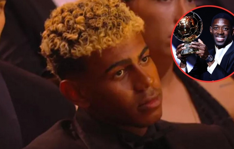 Lamine Yamal&#39;s immediate reaction to Dembele winning the Ballon d&#39;Or went viral