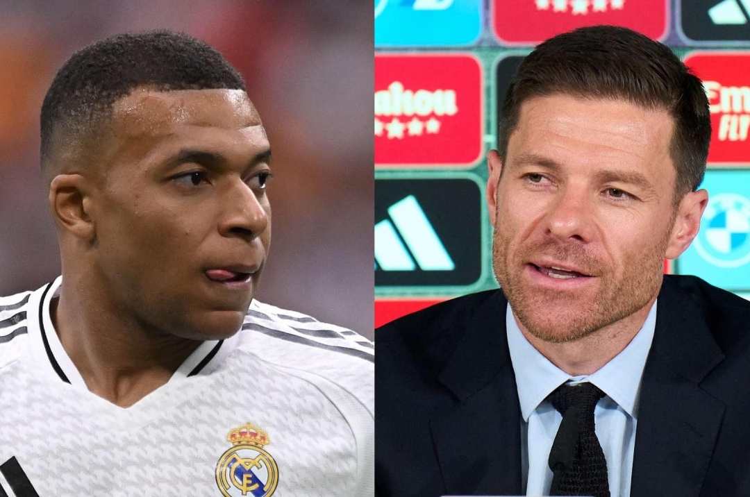 Xabi Alonso comments on Mbappe gaining 4kg