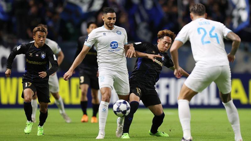 Nam Định scored a historic goal against a Japanese club