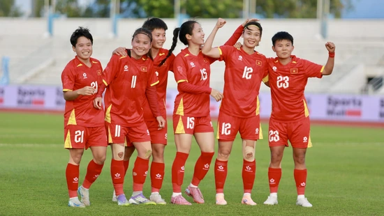 The Vietnam women's national football team confidently looks ahead to the Asian Cup.