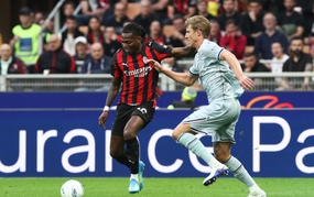 Milan's 0-3 home defeat puts their Champions League qualification at risk.