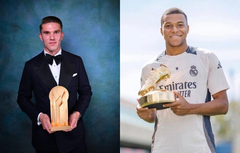 Why did Gyokeres surpass Mbappe to win the 2025 Gerd Muller award?