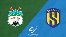 Live stream link for the football match between Hoang Anh Gia Lai and Song Lam Nghe An at 5 PM today, V-League Round 6