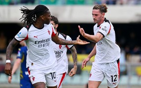 AC Milan returns to second place in Serie A with a minimum win over Verona.