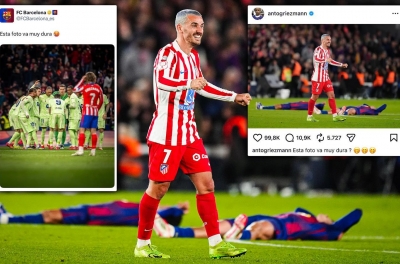 Just after reaching the final, Griezmann immediately takes action that makes Barcelona 'see red'