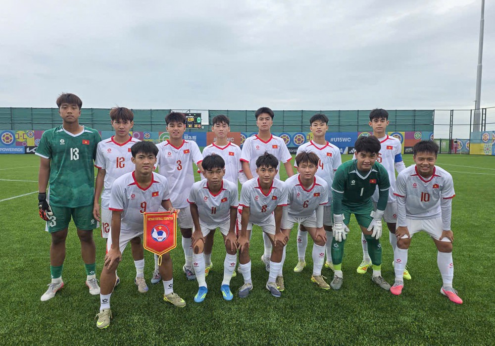 Xác định đối thủ của U15 Việt Nam tại chung kết hạng 81-82 ở U15 FIFA World Cup - Ảnh 1.