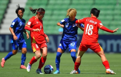 Taiwan fans erupt in celebration after victory over Vietnam in Asian Cup.