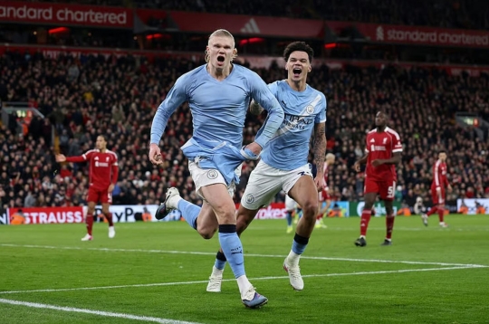 Haaland shines brightly as Man City stage an incredible comeback against Liverpool