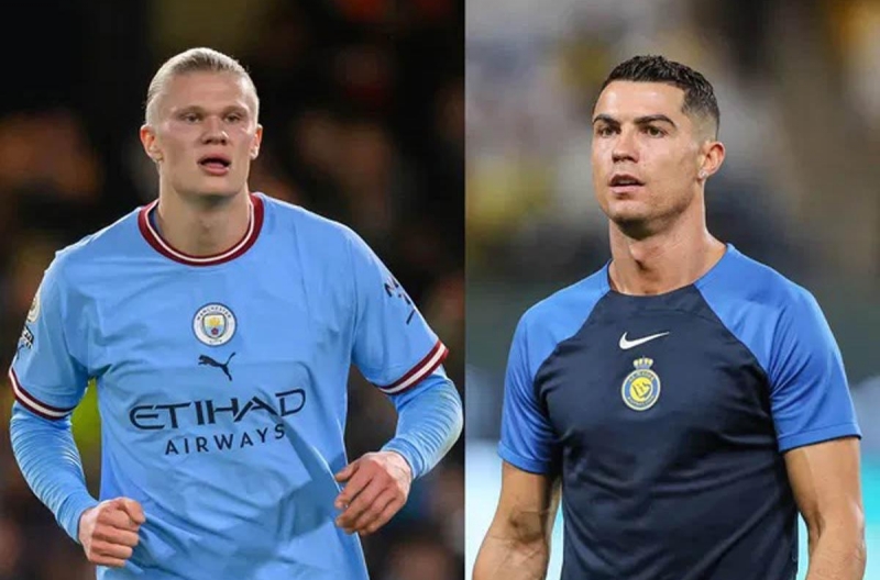 Erling Haaland is soon going to make Ronaldo just a name of the past.